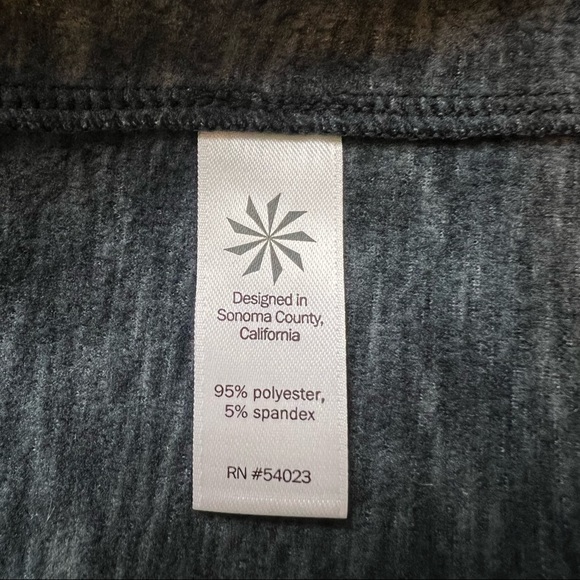 Athleta Dark Gray Space Dye Sentry Hoodie. Size XXS - Picture 8 of 11